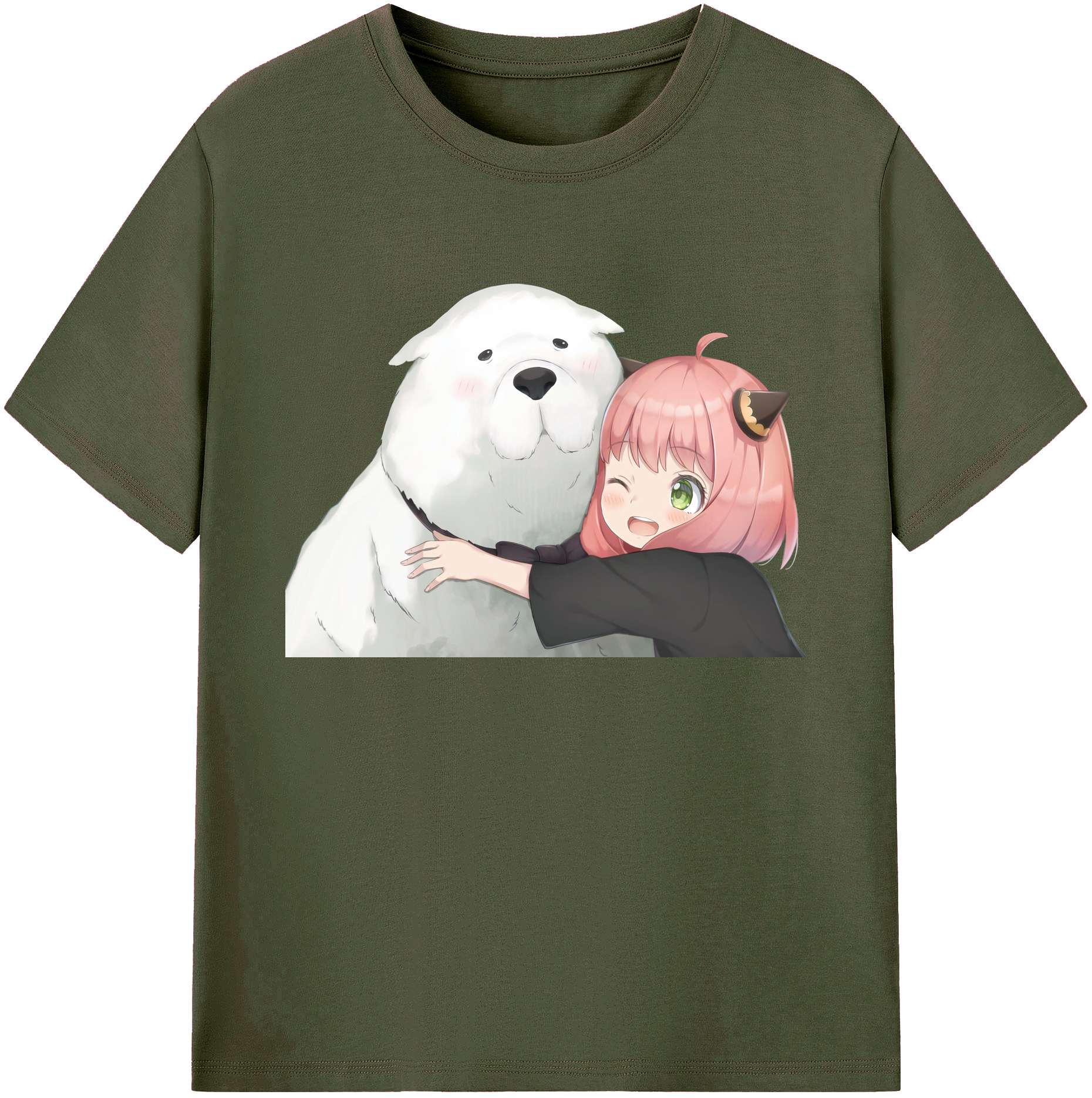 （画像用） SPY×FAMILY间谍家家酒 綿100％ メンズ半袖Tシャツ｜肌触りやわらか＆通気性